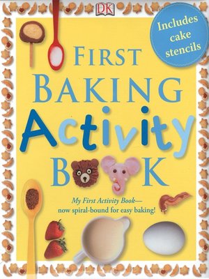 cover image of First Baking Activity Book